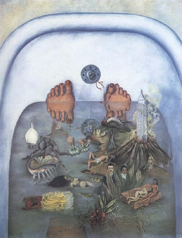 Frida Kahlo What the water gave me